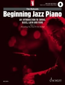 Richards: Beginning Jazz Piano published by Schott (Book/Online Audio)