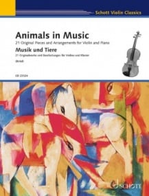 Animals in Music for Violin published by Schott
