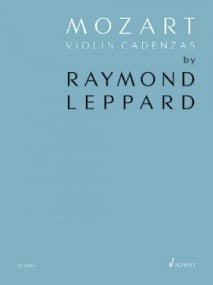 Leppard: Mozart Violin Cadenzas published by Schott