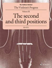 Doflein Method Volume 3 for Violin published by Schott