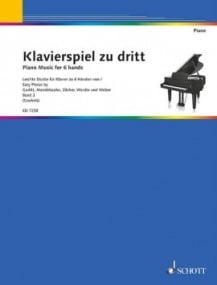 Klavierspiel zu dritt (Piano Playing for Three) Volume 2 published by Schott