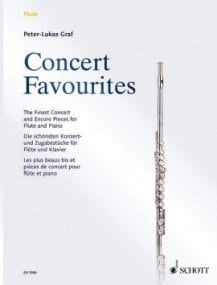 Concert Favourites for Flute published by Schott