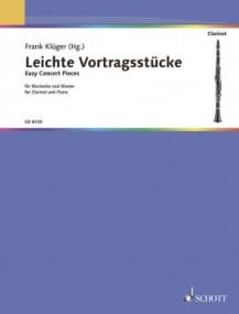Easy Concert Pieces for Clarinet published by Schott