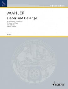 Mahler: Lieder und Gesänge Volume 2 for High Voice published by Schott