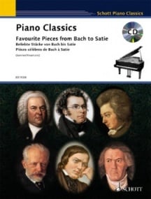 Piano Classics - Favourite Pieces from Bach to Satie published by Schott (Book/Online Audio)
