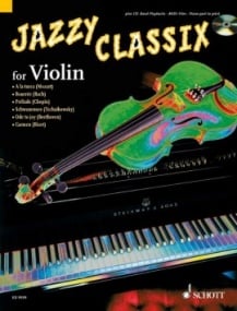Jazzy Classix for Violin published by Schott (Book & CD)