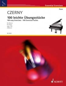 Czerny: 100 Easy Exercises Opus 139 for Piano published by Schott