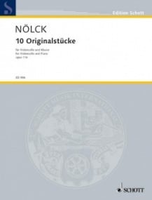 Nolck: Ten Original Pieces for Cello published by Schott