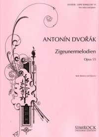 Dvorak: Gipsy Songs Opus 55 for High Voice published by Simrock