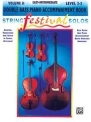 String Festival Solos Volume 2 (Piano Accompaniment) for Double Bass published by Alfred