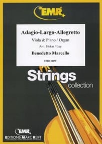 Marcello: Adagio-Largo-Allegretto for Viola published by Marc Reift