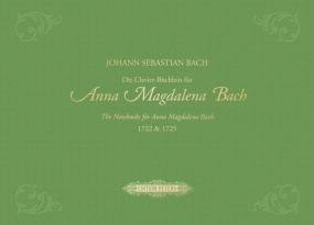 Bach: The Notebooks for Anna Magdalena Bach 1722 & 1725 published by Peters