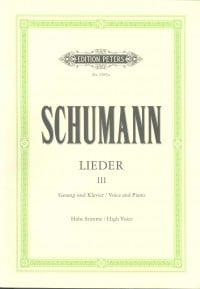 Schumann: Complete Songs Volume 3 High published by Peters Edition