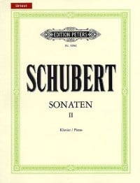 Schubert: Piano Sonatas Volume 2 published by Peters