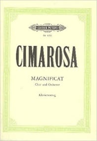 Cimarosa: Magnificat published by Peters - Vocal Score