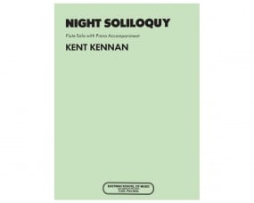 Kennan: Night Soliloquy for Flute published by Carl Fischer
