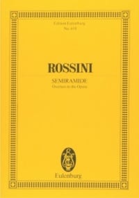 Rossini: Semiramide (Study Score) published by Eulenburg