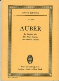 Auber: The black Domino (Study Score) published by Eulenburg
