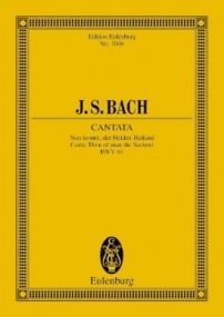 Bach: Cantata No. 61 (Adventus Christi) BWV 61 (Study Score) published by Eulenburg