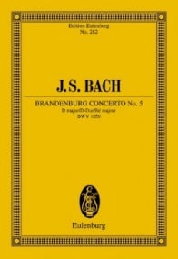 Bach: Brandenburg Concerto No 5 (Study Score) published by Eulenburg