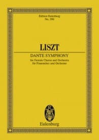 Liszt: Dante Symphony (Study Score) published by Eulenburg