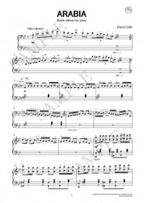 Cobb: Arabia Etude-Tableau for Piano published by EVC