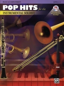 Pop Hits for the Instrumental Soloist - Piano Accompaniment published by Alfred (Book & CD)