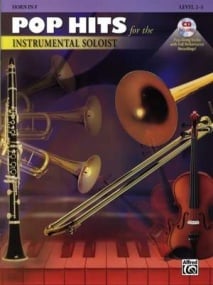Pop Hits for the Instrumental Soloist - Horn in F published by Alfred (Book & CD)