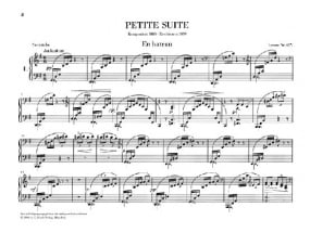 Debussy: Petite Suite for Piano Duet published by Henle