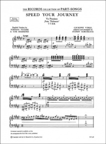 Verdi: Speed Your Journey TTBB published by Ricordi