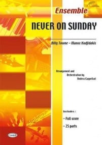 Never on Sunday for Flexible Ensemble published by Carisch