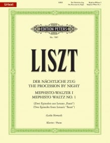 Liszt: The Procession by Night & Mephisto Waltz No. 1 for Piano published by Peters