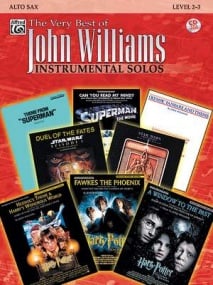 The Very Best of John Williams - Alto Saxophone published by Alfred (Book & CD)