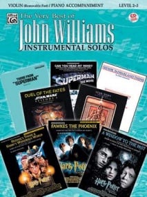The Very Best of John Williams - Violin published by Alfred (Book & CD)