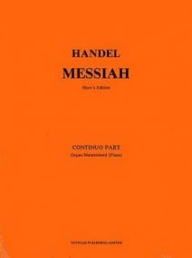 Handel: Messiah published by Novello - Continuo part