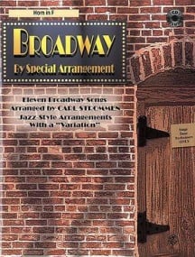 Broadway by Special Arrangement - Horn in F published by Alfred (Book & CD)