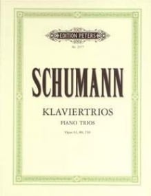Schumann: Piano Trios published by Peters