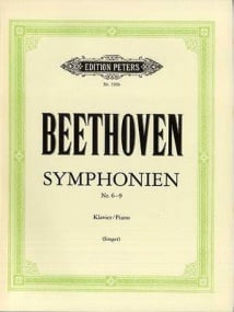 Beethoven: Symphonies Volume 2 for Solo Piano published by Peters