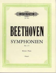 Beethoven: Symphonies Volume 1 for Solo Piano published by Peters