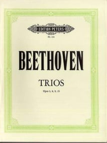 Beethoven: Complete String Trios published by Peters