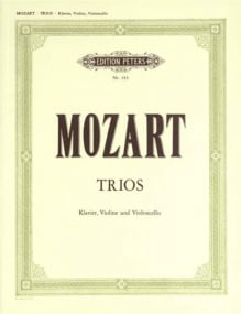 Mozart: Complete Piano Trios published by Peters