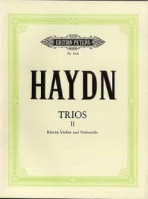 Haydn: Complete Piano Trios Volume 2 published by Peters