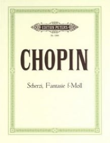 Chopin: Scherzos & Fantasy in F minor for Piano published by Peters