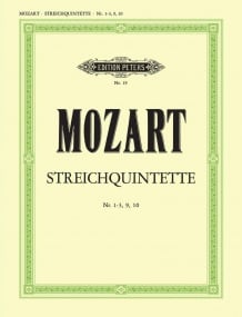 Mozart: Complete String Quintets Volume 2 published by Peters