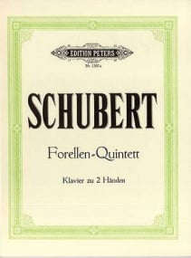 Schubert: Trout Quintet Opus 114 for Piano published by Peters
