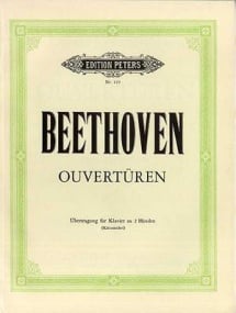 Beethoven: Overtures for Solo Piano published by Peters