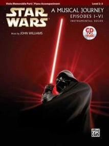 Star Wars Episodes I-VI - Viola published by Alfred (Book & CD)