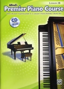 Alfred's Premier Piano Course: Lesson 2B (Book & CD)