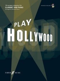 Play Hollywood - Clarinet published by Faber (Book & CD)