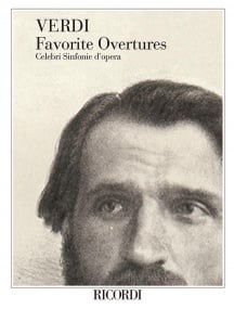 Verdi: Favourite Overtures published by Ricordi - Full Score